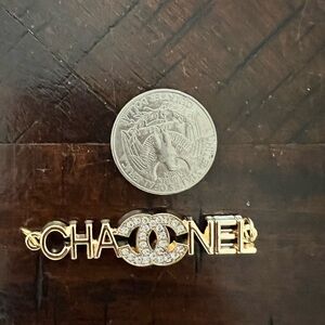 Fashion Gold Logo Pendant